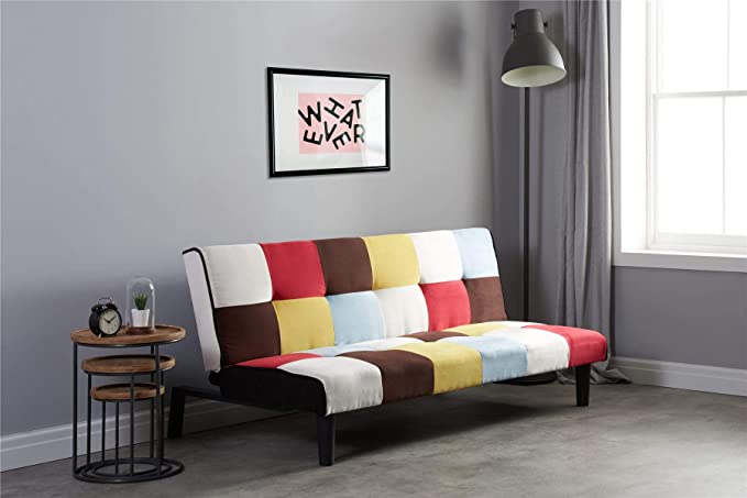 Multicolor Click Clack Sofa Bed for your Space