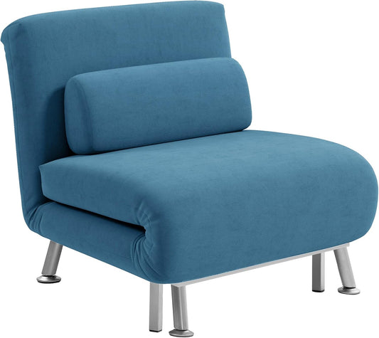 Leffy Single Futon Chair - Blue