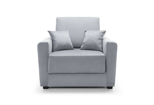 Doyal Chair Bed - Light Grey