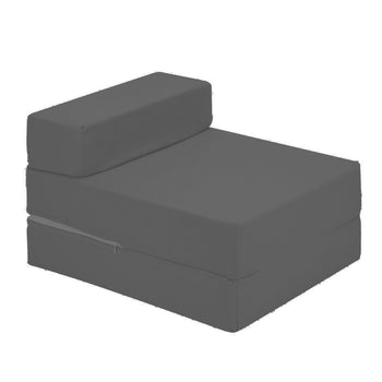 Whitney Single Futon Chair Bed - Dark Grey