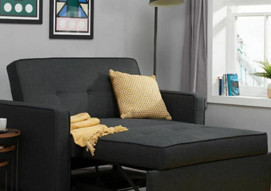 Large chair with pull out bed hotsell