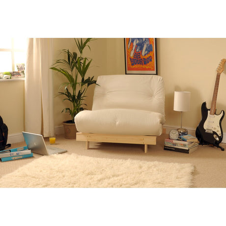 Single outlet futon couch