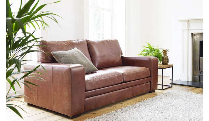 Tan Color Beautiful Chair Sofa Bed 