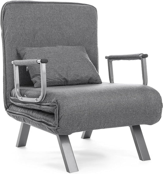 Aaden Chair Bed - Grey