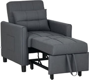Aman Chair Bed - Grey
