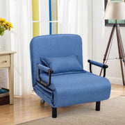 Bradly Chair Bed - Blue