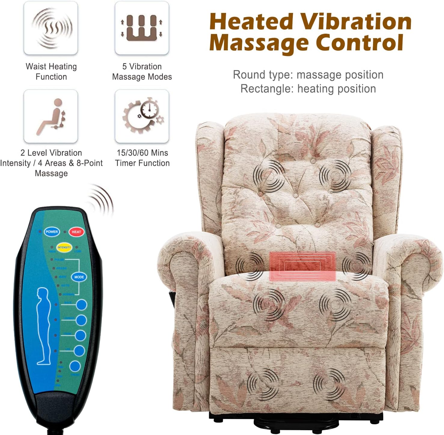 Brooks Reclining Massage Chair Bed