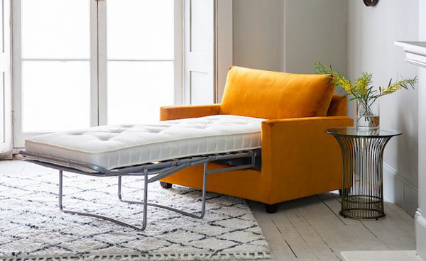 Single top armchair bed