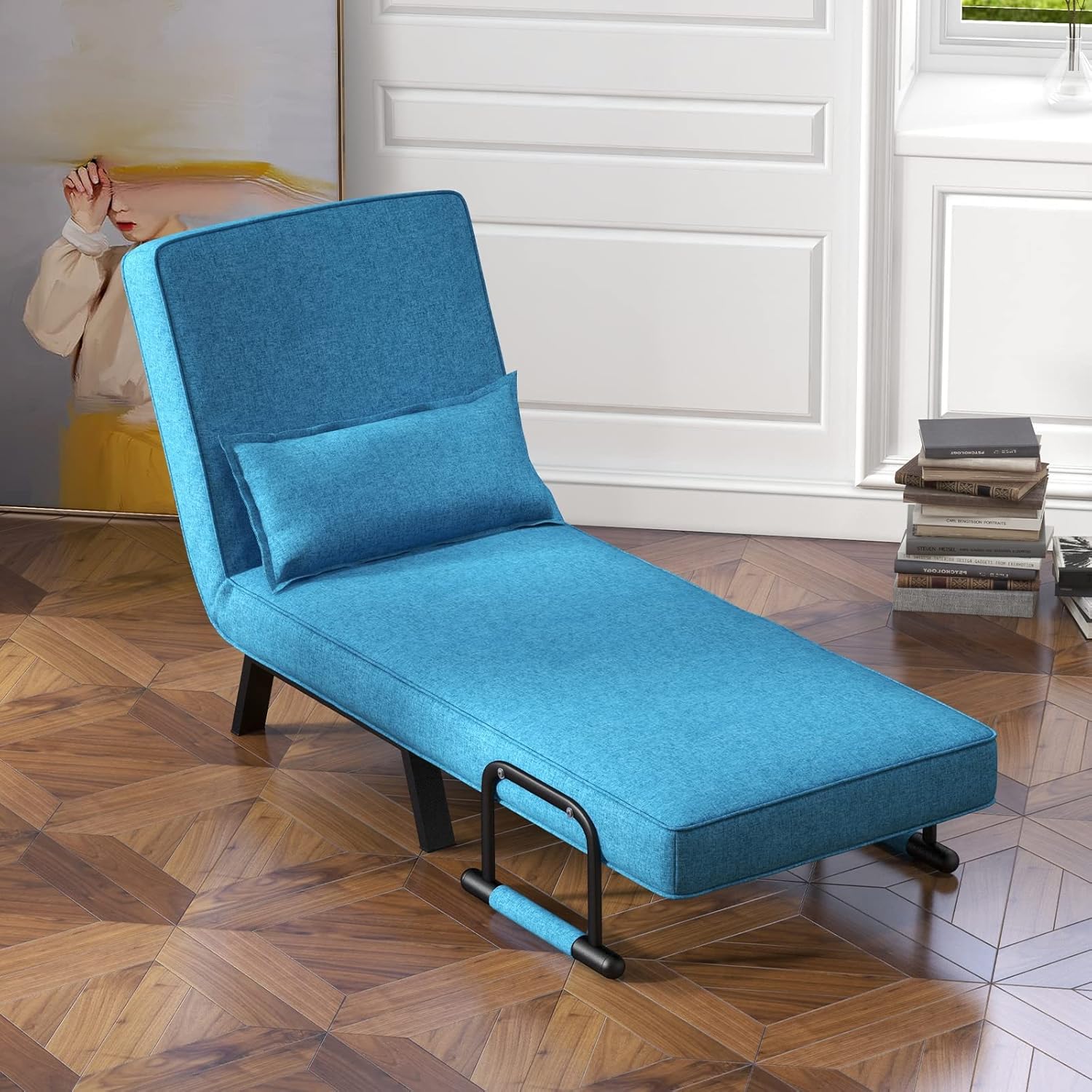 Camden Chair Bed - Blue