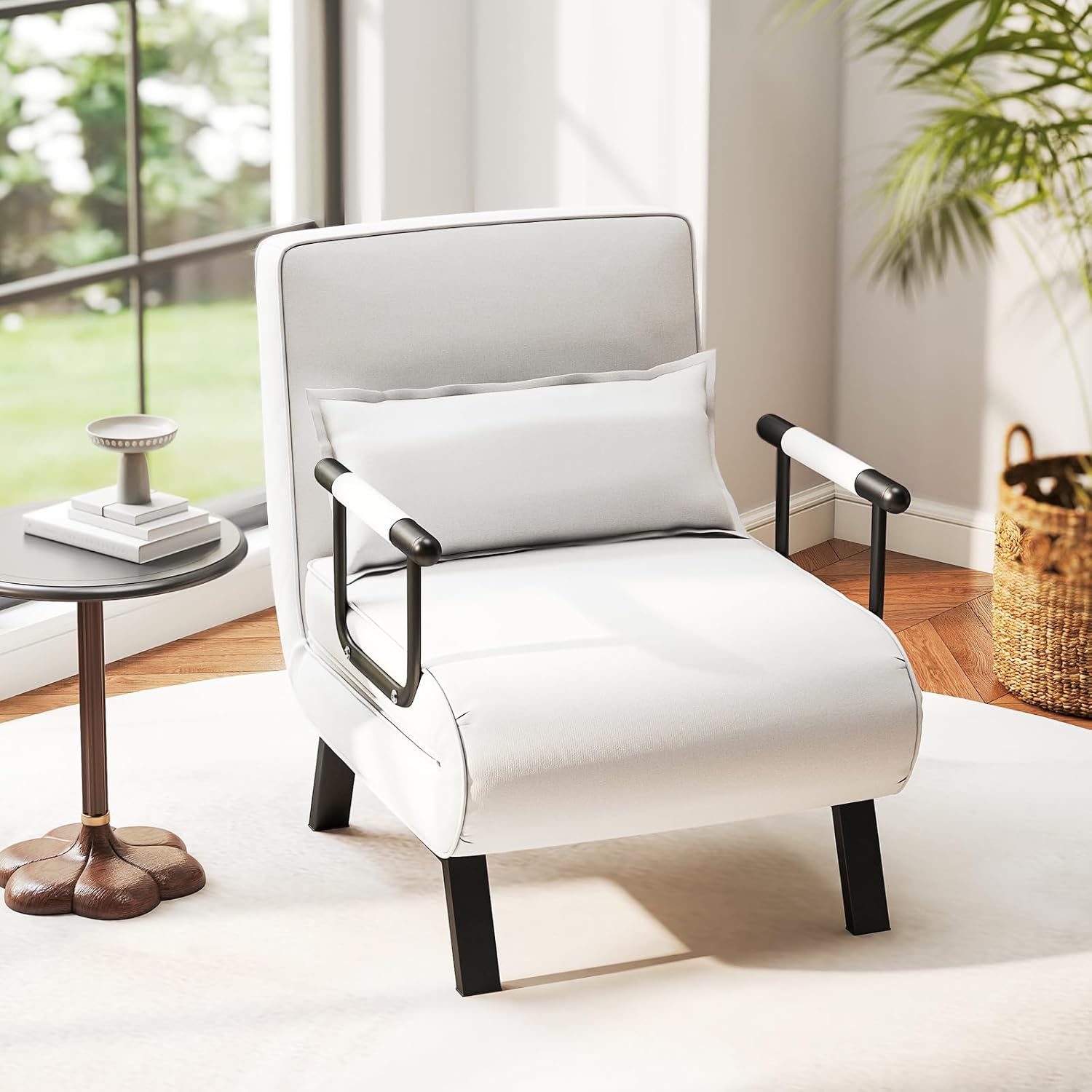 Camden Chair Bed - Off White