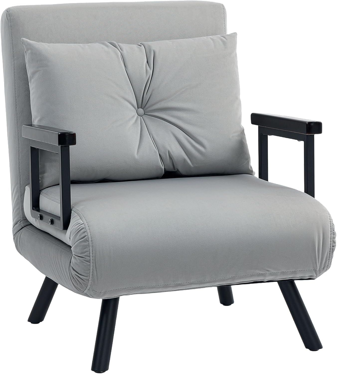 Eivor Chair Bed - Light Grey