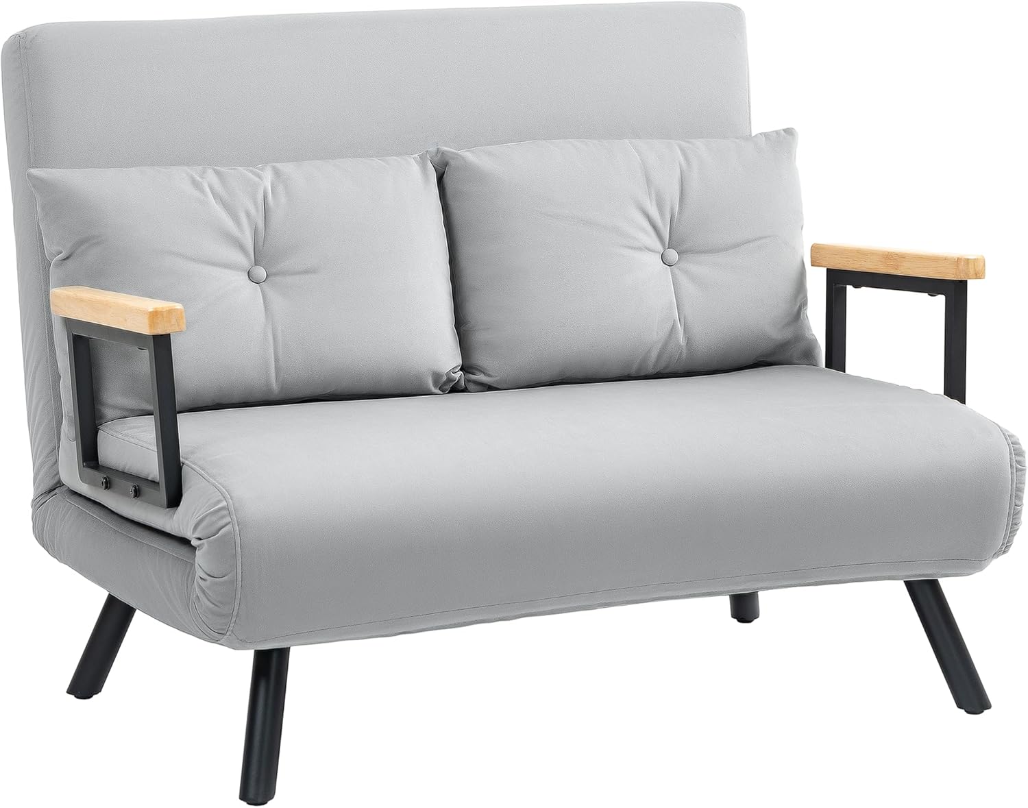 Eivor Double Sofa Bed - Light Grey