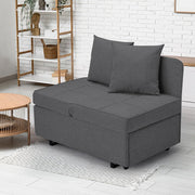 Emery Chair Bed - Dark Grey