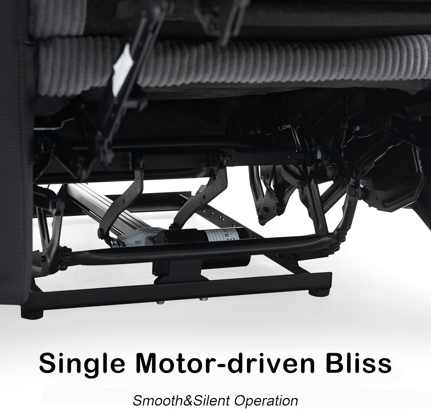 Esra Reclining Massage Chair Bed - Grey