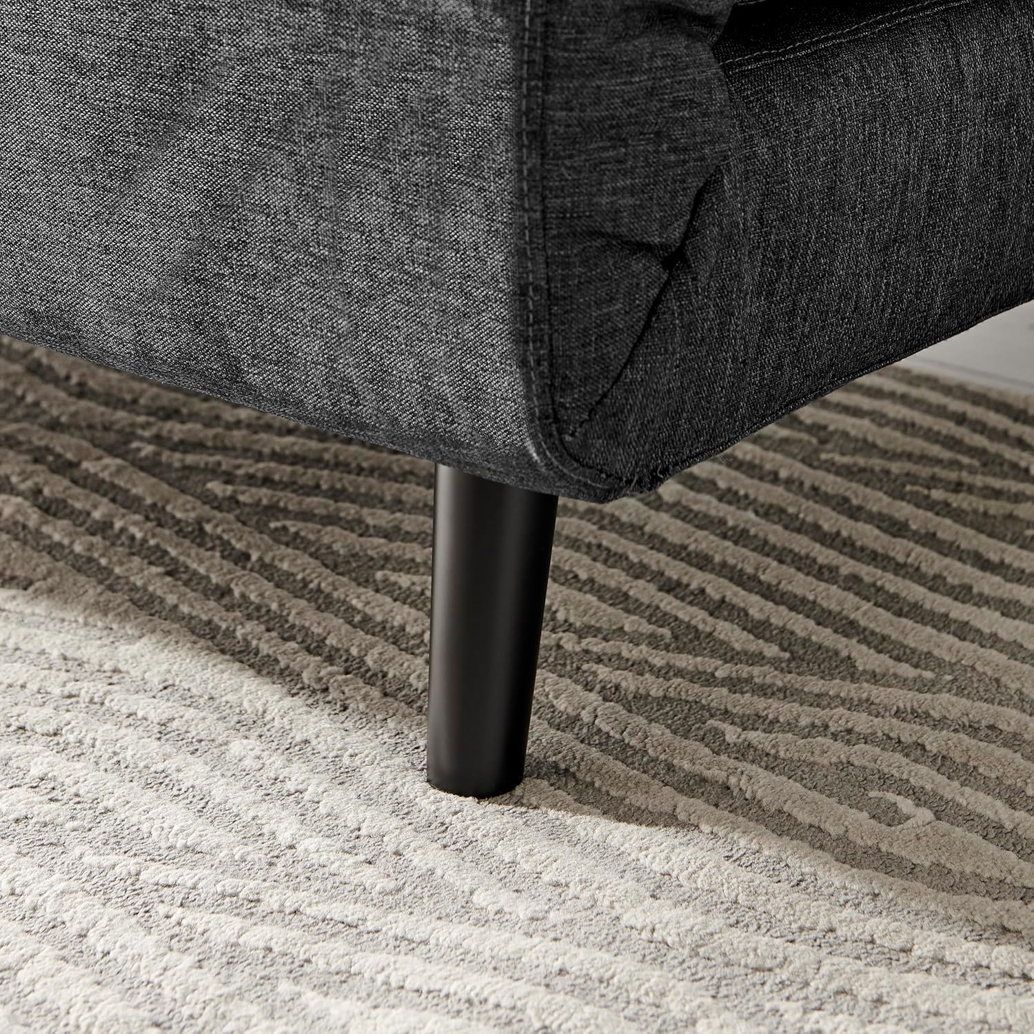 Finlee Chair Bed - Dark Grey