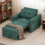 Jaimi Chair Bed - Green