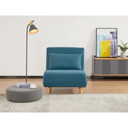 Jamisa Chair Bed - Light Blue