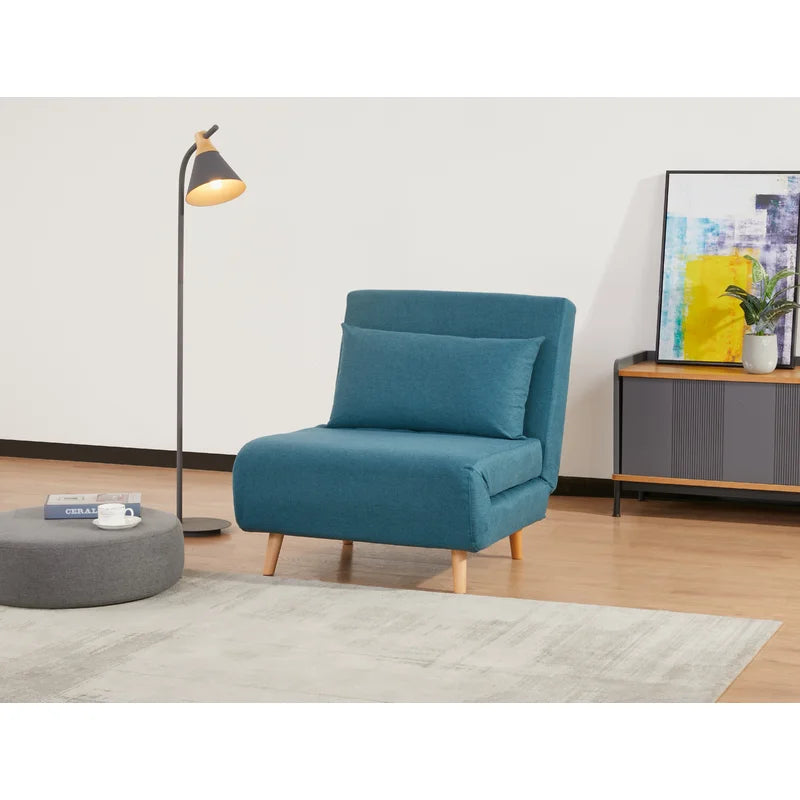 Jamisa Chair Bed - Light Blue