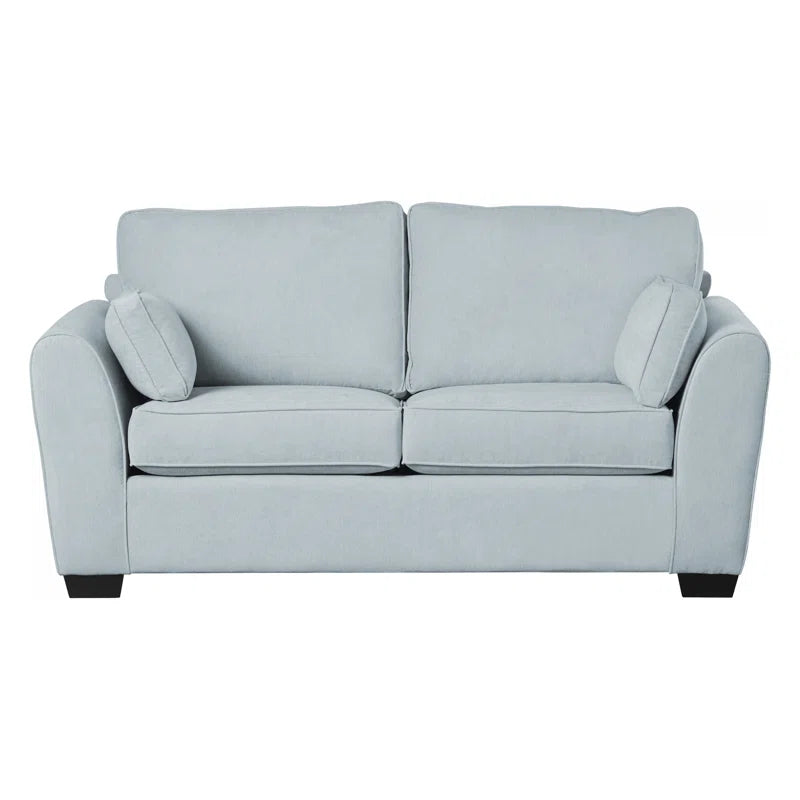 Leo Double Sofa Bed - Blue