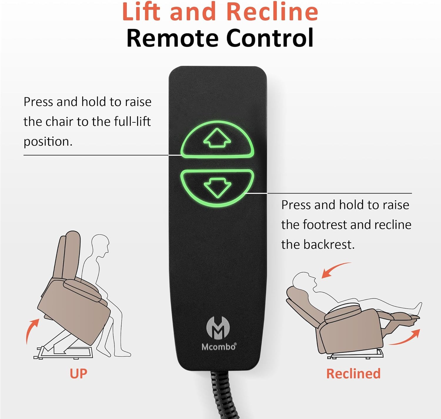 Marley Reclining Chair Bed - Brown