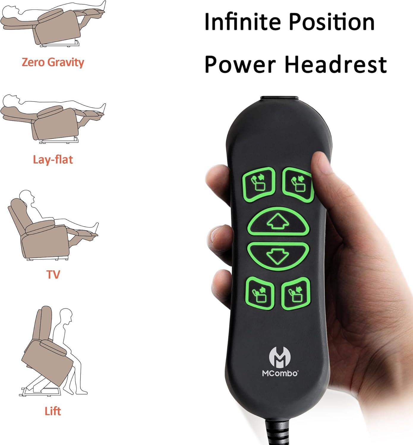 Mulan Reclining Chair Bed - Grey