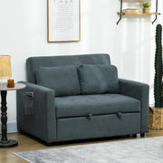 Owen Double Sofa Bed - Charcoal Grey