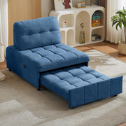 Quinn Chair Bed - Blue