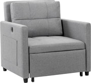 Sadie Chair Bed - Grey