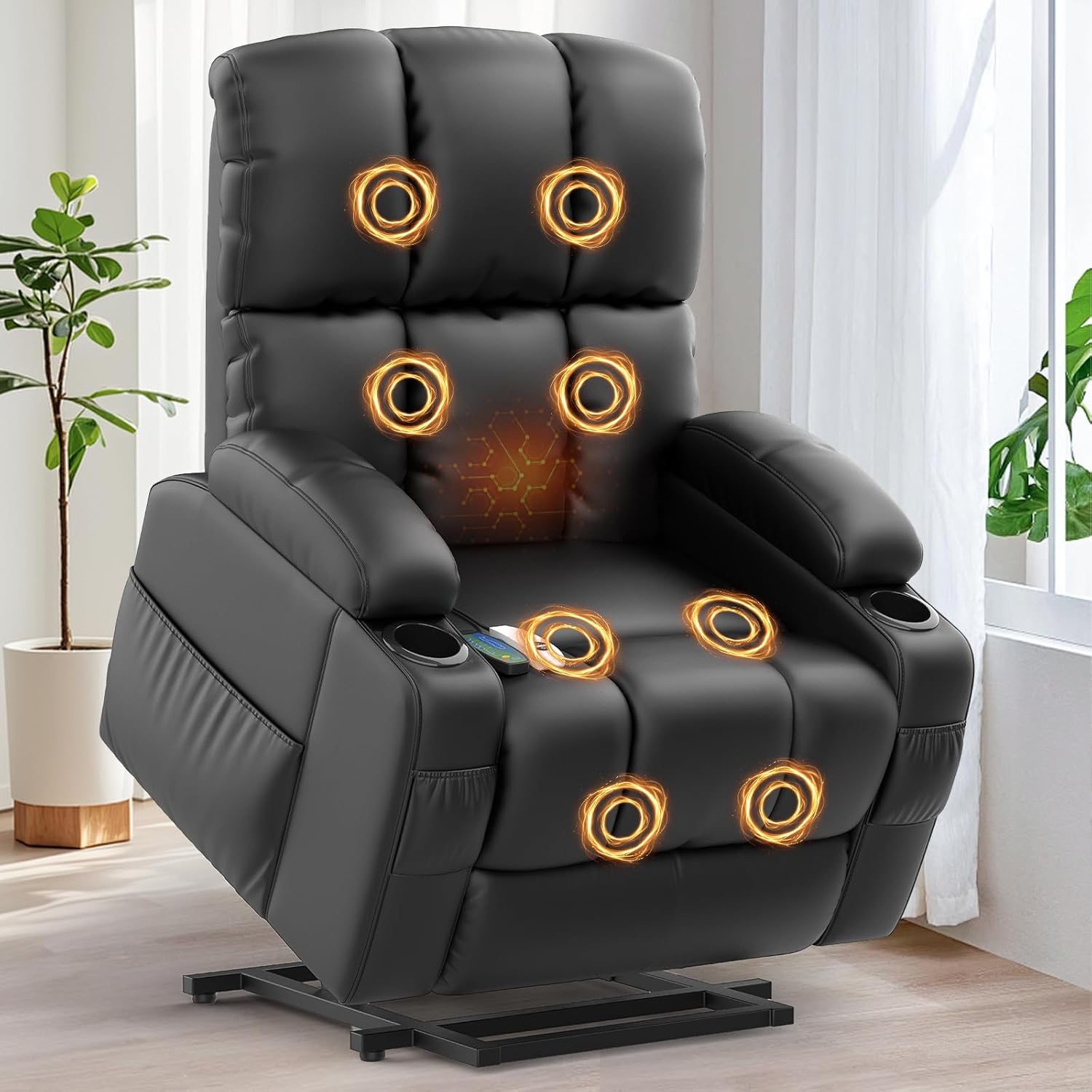 Sage Reclining Chair Bed - Black