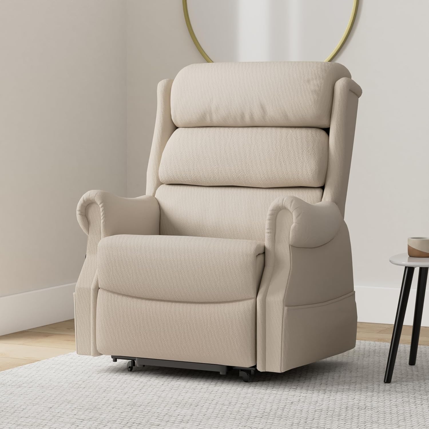 Sloan Reclining Chair Bed - Beige