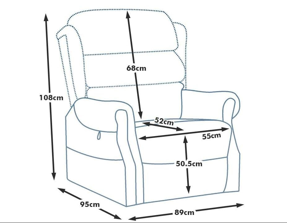 Sloan Reclining Chair Bed - Lisbon Mocha
