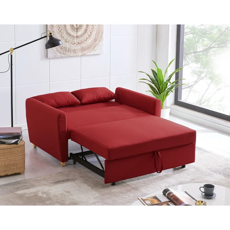 Terrill Sofa Chair Bed - Red