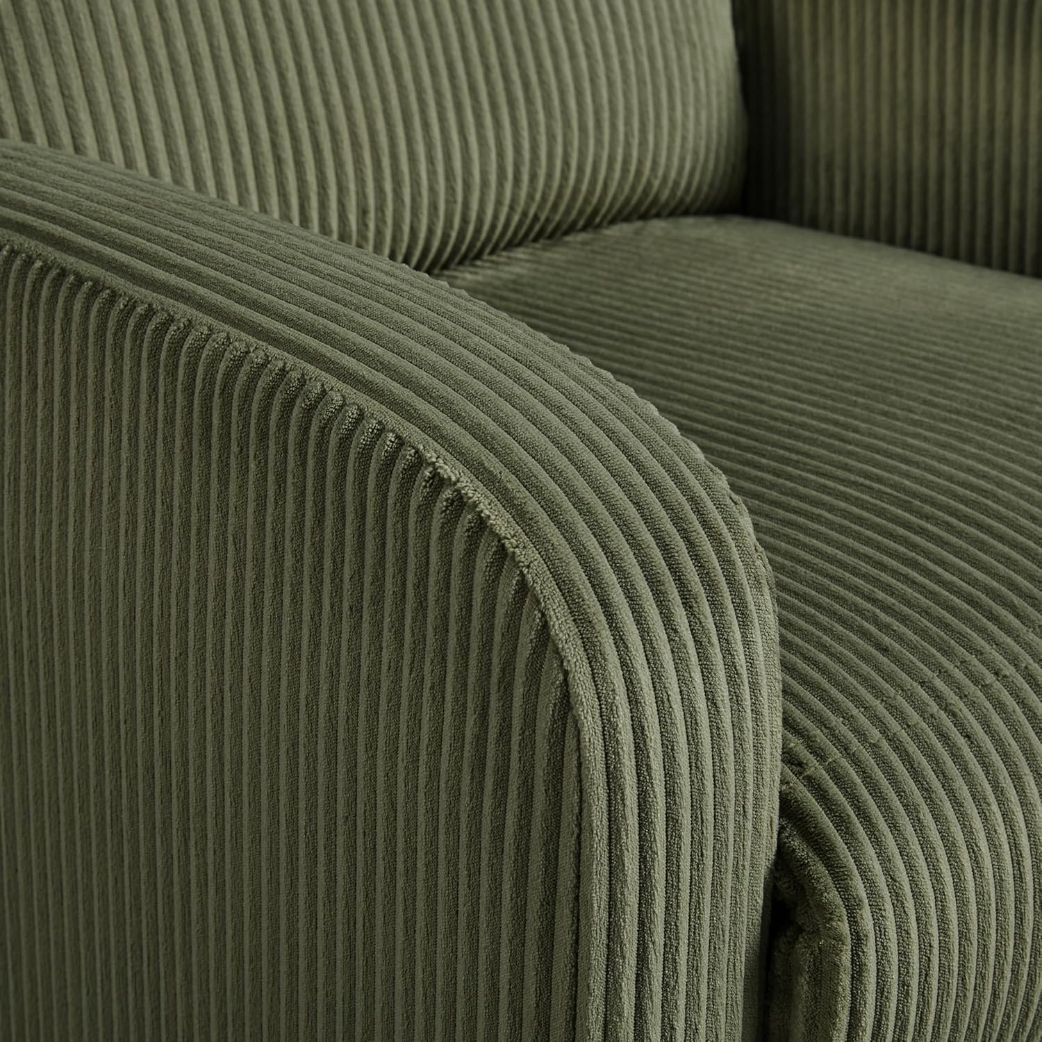 Yona Reclining Chair Bed - Corduroy Dark Green