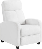 Yona Reclining Chair Bed - White