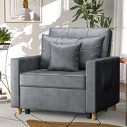 Yusuf Chair Bed - Bronze Dark Grey
