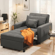 Yusuf Chair Bed - Charcoal