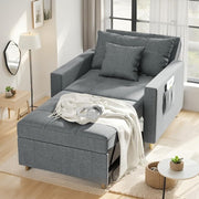 Yusuf Chair Bed - Dark Grey