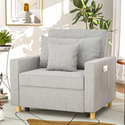 Yusuf Chair Bed - Grey