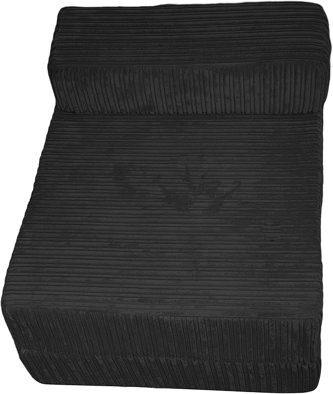 Zuri Single Futon Chair Bed - Black