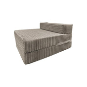 Zuri Single Futon Chair Bed - Mink