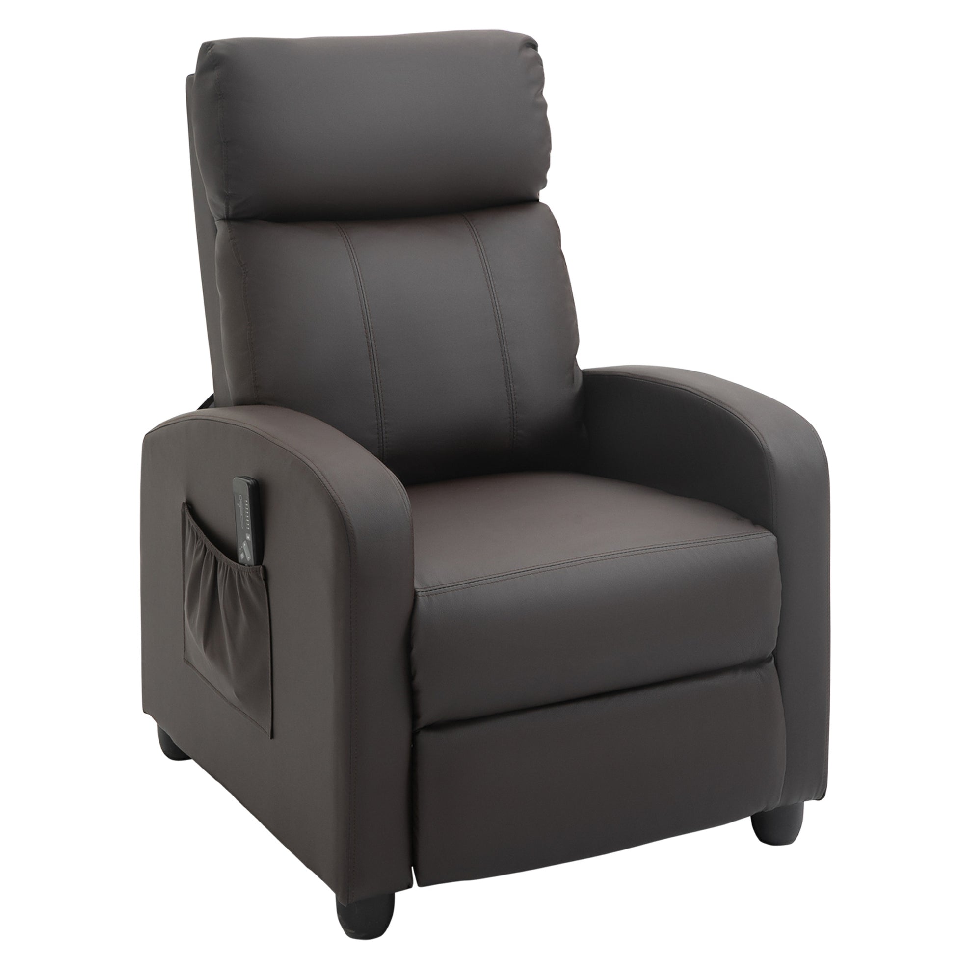 Korh Reclining Chair Bed with Remote Pocket 