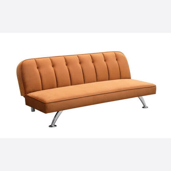 Clement Click Clack Sofa Bed - Orange