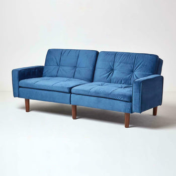 Romana Click Clack Sofa Bed - Blue