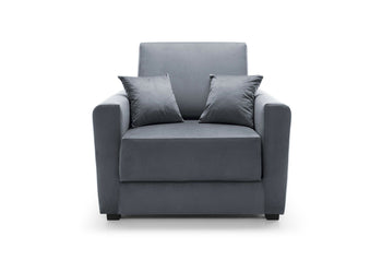 Doyal Chair Bed - Dark Grey