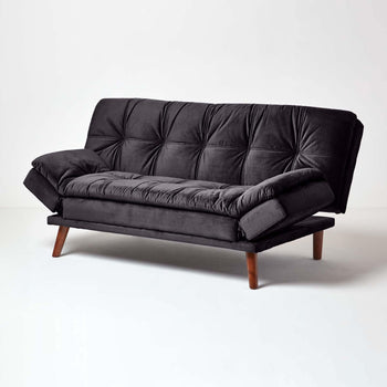 Asma Click Clack Sofa Bed - Black