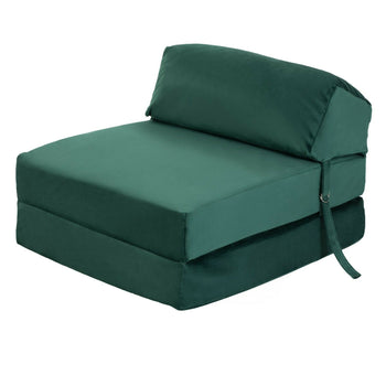 Lindel Single Futon Chair - Green