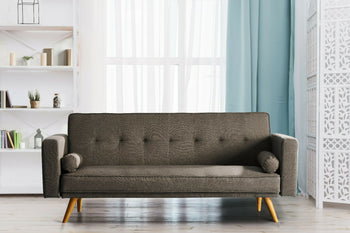 Stead Click Clack Sofa Bed in Coffee Color