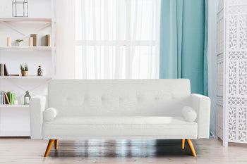 Stead Click Clack Sofa Bed in Cream Color