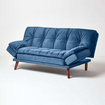 Asma Click Clack Sofa Bed - Navy Blue