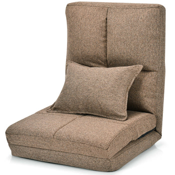 Jaspa Folding Chair in Brown